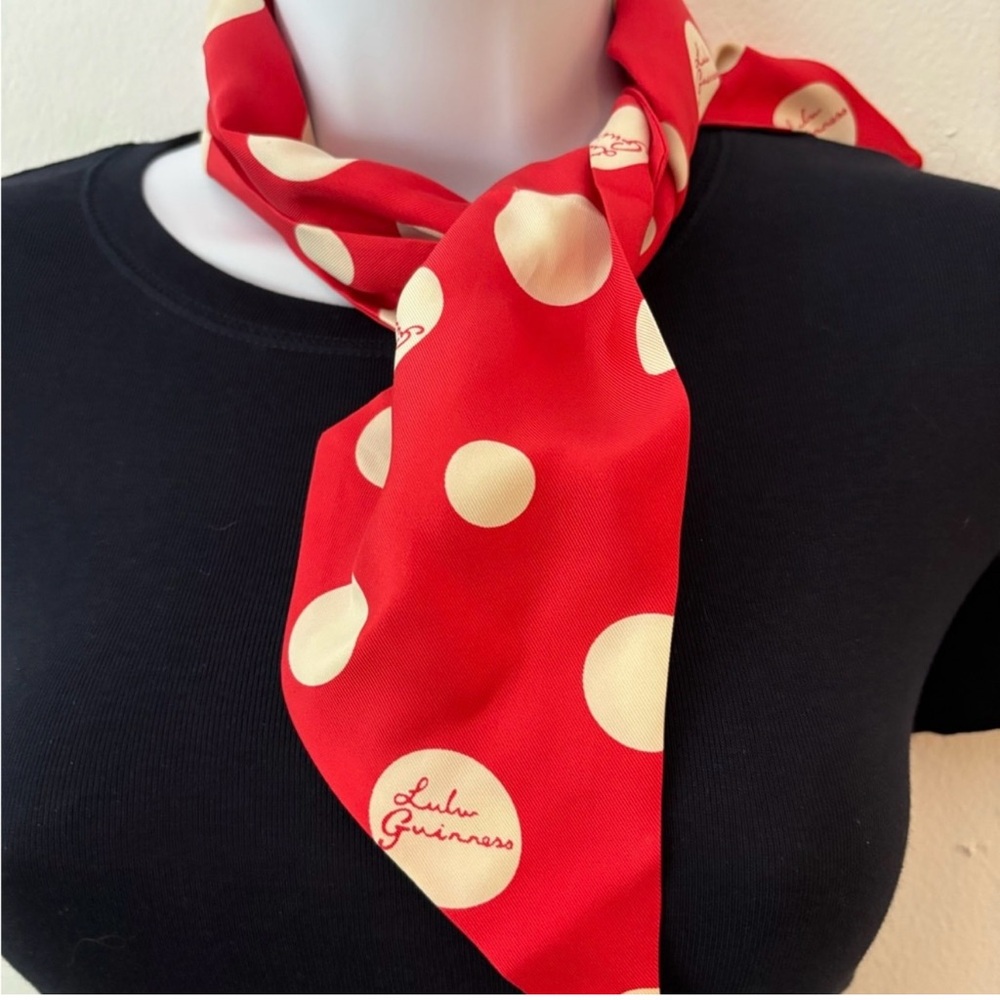 Lulu Guinness scarf